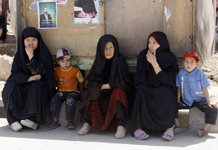 Women and children's life in Kabul, Afghanistan