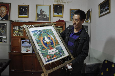 Luobu Sida: a leading Thang-ga painter and a committed teacher