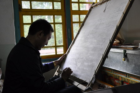 Luobu Sida: a leading Thang-ga painter and a committed teacher