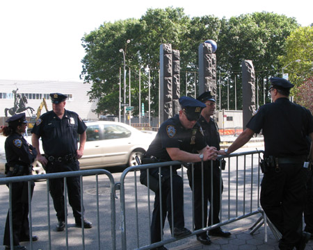 Security tightened during UN climate change summit