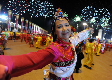 Dazzling ethnic dances at anniversary gala