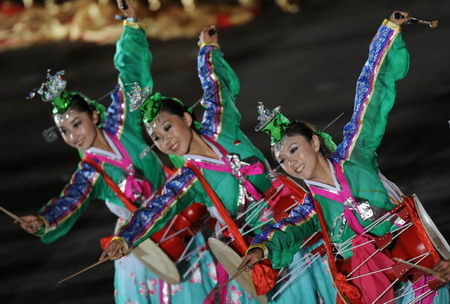 Dazzling ethnic dances at anniversary gala