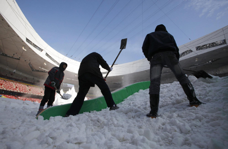 Bird's Nest to become winter playground