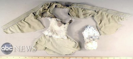 Explosive found in terrorist's crotch
