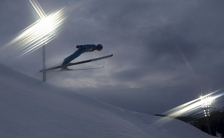 Ski jumping tournament held in Oberstdorf