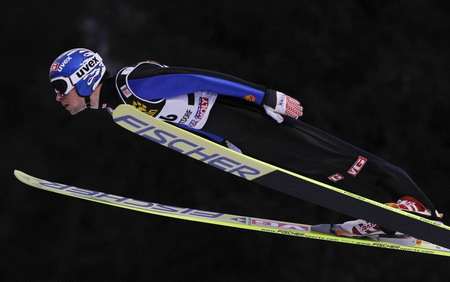 Ski jumping tournament held in Oberstdorf