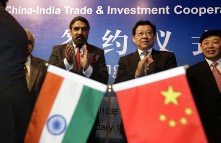 Commerce Ministers of China and India meet in Beijing