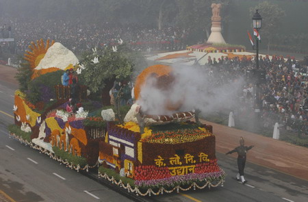 India holds parade for the Republic Day