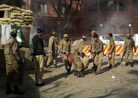 Suicide bombs kill dozens in Pakistan