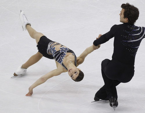 Grace on the ice at World Figure Skating Championships