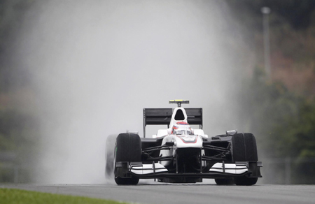 Formula One: Webber grabs pole position