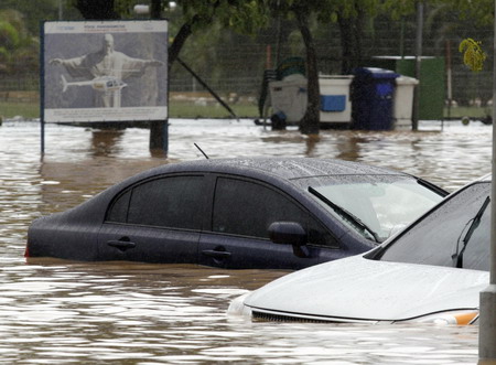 The worst rains in 30 years hit Rio de Janeiro