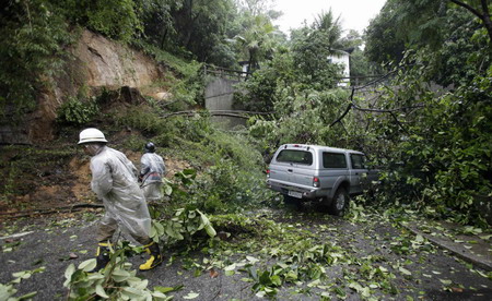 The worst rains in 30 years hit Rio de Janeiro