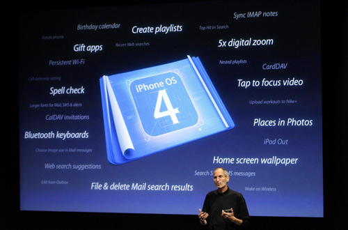 Apple unveils multitasking iPhone operating system