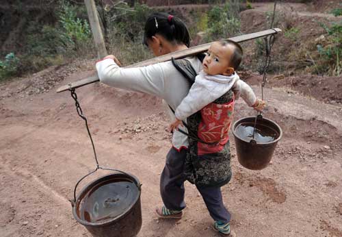 Drought continues to make life hard in Yunnan