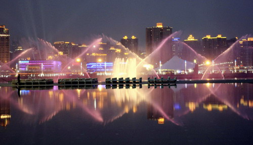 Dancing fountains await Expo opening