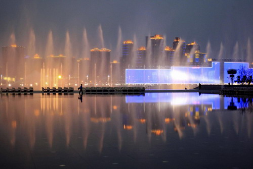 Dancing fountains await Expo opening