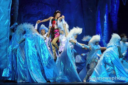 Cartoon musicals take the stage in Hangzhou