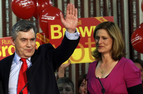 Brown delivers final campaign speech