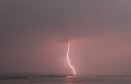 Lightning in Guangdong
