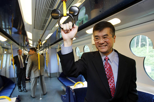 US Commerce Secretary Gary Locke in Hong Kong