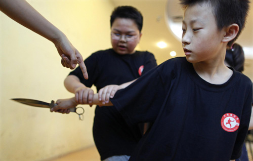 Self-defense course vogue in Beijing