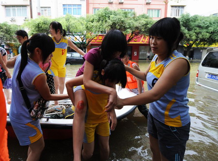 1.17 milion affected by heavy rain in S China