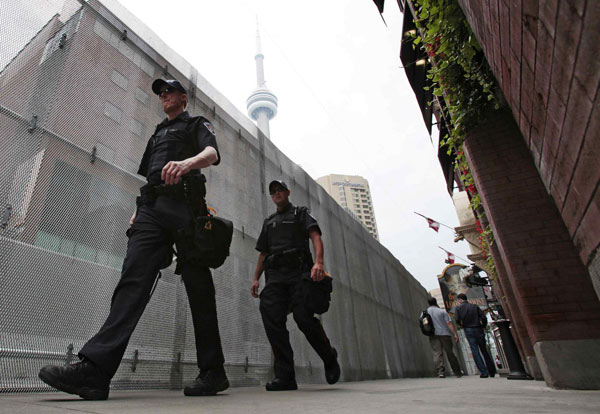 Security enhanced ahead of G20 summit in Toronto