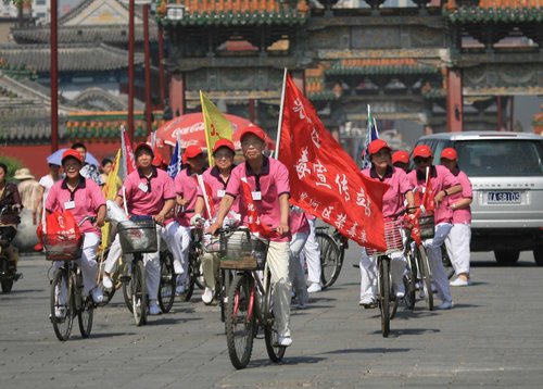 Pensioners rally on bikes to fight drug abuse