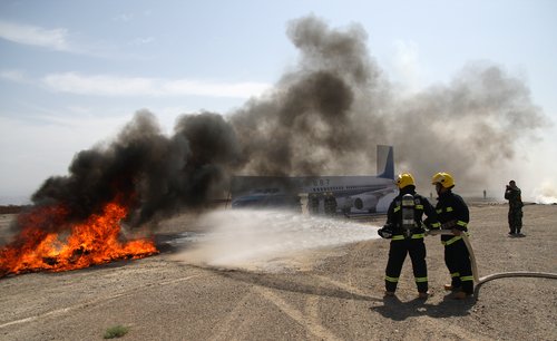 Emergency drill held in Xinjiang airport