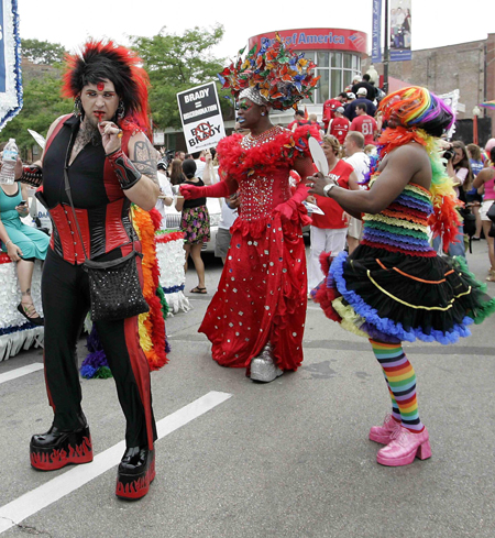 Americans revel in annual Gay Pride Parade