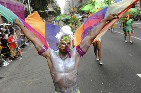 Americans revel in annual Gay Pride Parade