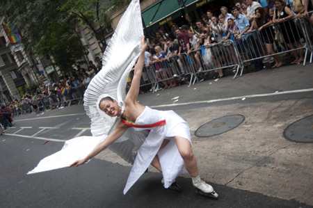 Americans revel in annual Gay Pride Parade