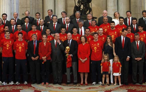 Spain World Cup fiesta goes wild