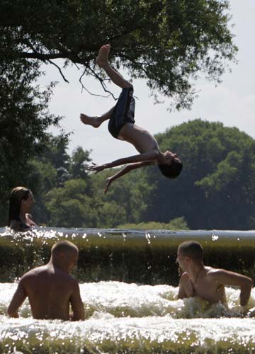 Cool off in the Berounka river