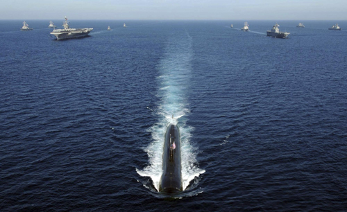 US-ROK joint naval and air exercise