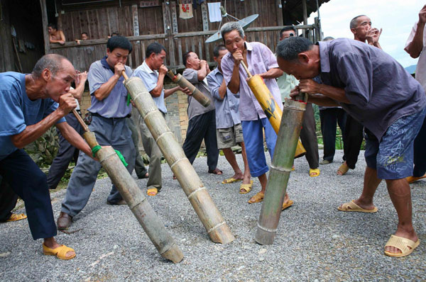 Protection of endangered traditional instrument