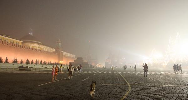 Moscow suffers serious air pollution due to wildfires