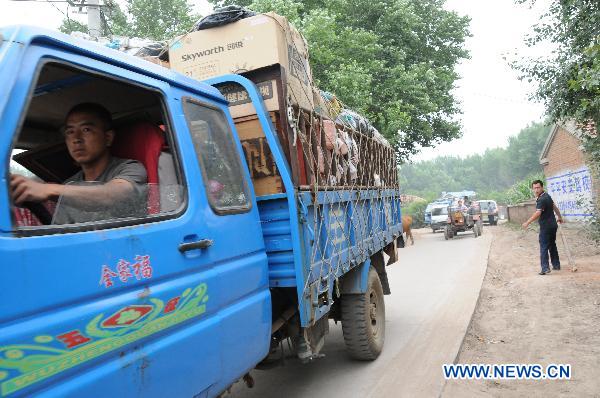 Thousands evacuated as more rainstorms hit Jilin