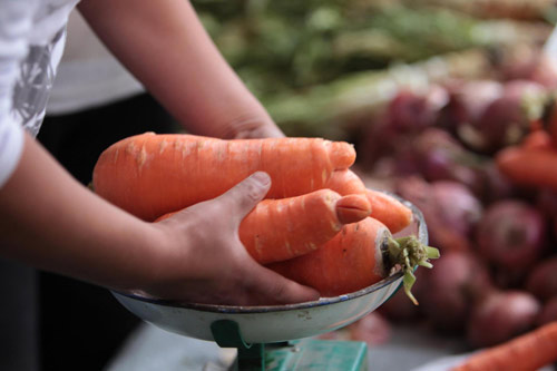 Vegetable market opens in Zhouqu