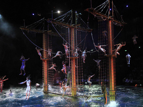 'The House of Dancing Water' show in Macao