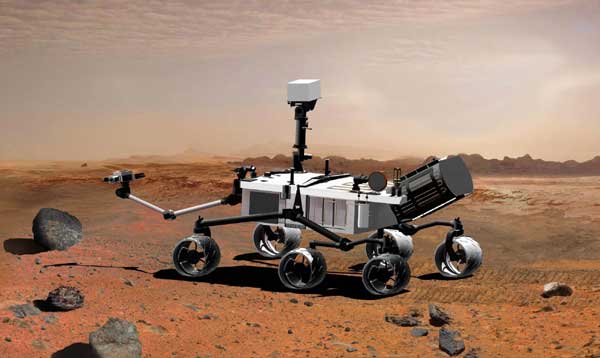 NASA's rover under tests before launched to Mars