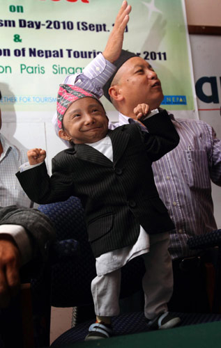 Shortest man becomes Nepal's tourism ambassador