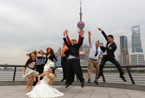 Celebration around China before National Day