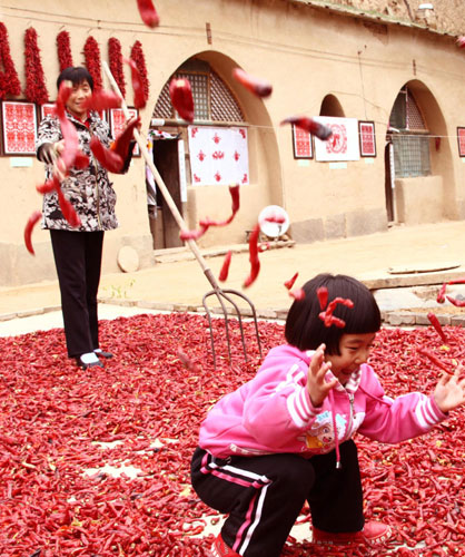 Village prepares for chili pepper festival