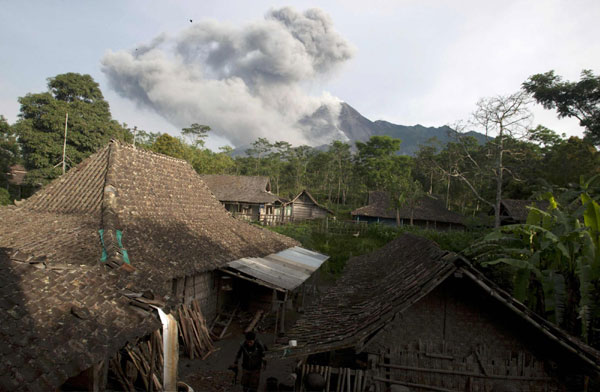 Quake-triggered eruption reoccurs after causing fatality