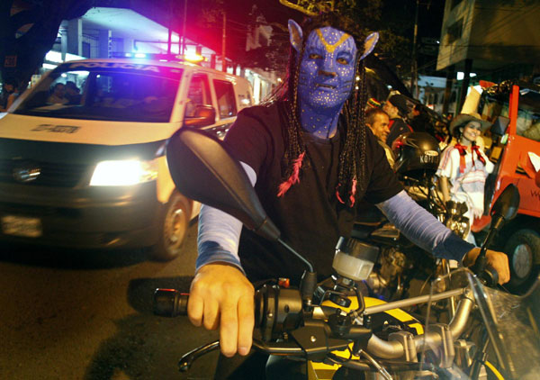 Halloween parties held in Colombia