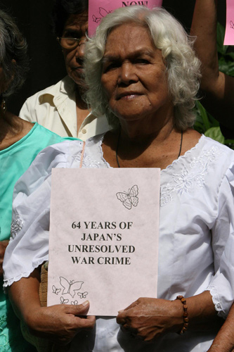 Philippine 'comfort women' protest for justice