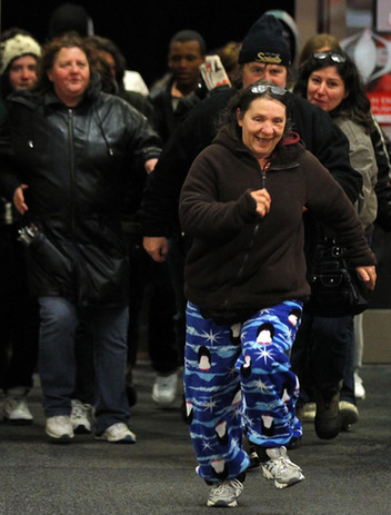 'Black Friday' draws crowds