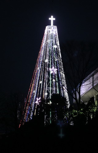 Christmas service on the stinging border 